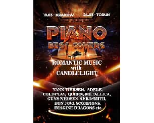 Bilety na koncert Piano Best Covers: Romantic Music with Candlelight w Toruniu - 24-03-2024
