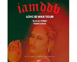 Bilety na koncert IAMDDB | WARSZAWA - 15-10-2024