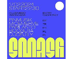 Bilety na koncert SMASH: EINMUSIK (DE), MICEMERVE, PARLANTO, BOOGUTA, DUOEJ ILY w Warszawie - 17-02-2024