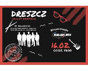 Bilety na koncert DRESZCZ w Suwałkach - 16-02-2024
