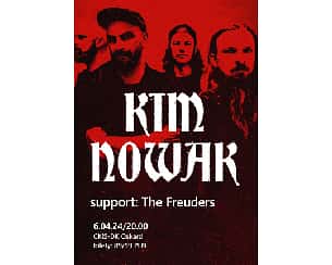 Bilety na koncert KIM NOWAK (support: The Freuders) w Koninie - 06-04-2024