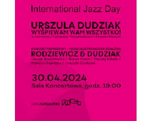 Bilety na koncert Urszula Dudziak & Rodziewicz Quartet w Toruniu - 30-04-2024