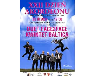Bilety na koncert XXII DZIEŃ AKORDEONU - Duet FACE2FACE, Kwintet BALTICA w Kłodzku - 23-03-2024