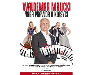 Bilety na kabaret Waldemar Malicki - Naga prawda o klasyce w Toruniu - 22-03-2024