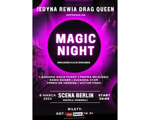 Bilety na spektakl Jedyna Rewia Drag Queen - "Magic Night" Women's Day - Kraków - 08-03-2024