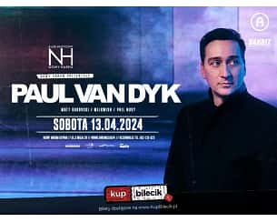Bilety na koncert Paul van Dyk Nowy Harem Gdynia - 13-04-2024