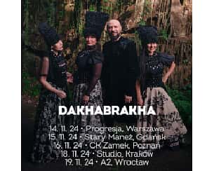 Bilety na koncert DakhaBrakha w Gdańsku - 15-11-2024