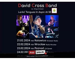 Bilety na koncert David Cross Band w Warszawie - 25-02-2024