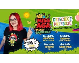 Bilety na koncert MISS AGA MEGA IMPREZKA we Wrocławiu - 27-04-2024