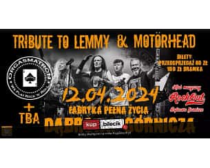 Bilety na koncert Orgasmatron - Tribute to Lemmy & Motorhead w Dąbrowie Górniczej - 12-04-2024