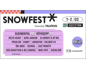 Bilety na SnowFest Festival 2024 - SnowFest Festival 2024 - bilet jednodniowy (sobota)