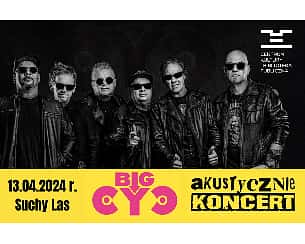 Bilety na koncert Big Cyc akustycznie w Suchym Lesie - 13-04-2024