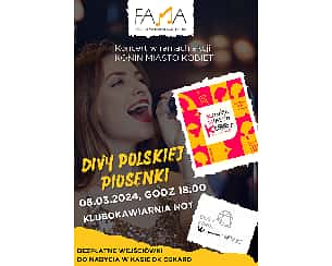 Bilety na koncert Divy polskiej piosenki. Koncert | Konin Miasto Kobiet - 06-03-2024