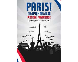 Bilety na koncert Paris! Najpiękniejsze piosenki francuskie | Natalia Lubrano i Scena 104 w Busku-Zdroju - 25-04-2024