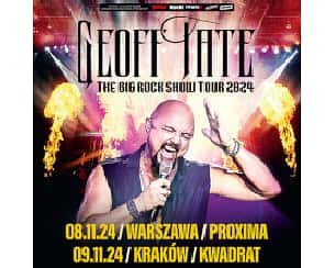 Bilety na koncert GEOFF TATE x THE BIG ROCK SHOW TOUR 24 w Krakowie - 09-11-2024
