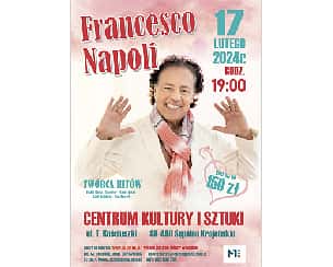 Bilety na koncert Francesco Napoli w Sępólnie Krajeńskim - 17-02-2024
