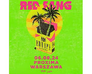Bilety na koncert RED FANG | WARSZAWA - 06-08-2024