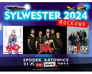 Bilety na koncert Sylwester na Rockowo w Spodku - Małgorzata Ostrowska, IRA, 4 Szmery w Katowicach - 31-12-2024
