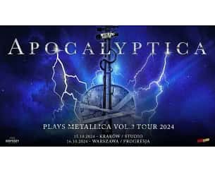 Bilety na koncert Apocalyptica - Apocalyptica Plays Metallica Vol. 2 Tour 2024 w Krakowie - 15-10-2024