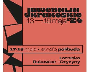 Bilety na koncert Juwenalia Krakoskie 2024 - STREFA POLIBUDA | SOBOTA w Krakowie - 18-05-2024