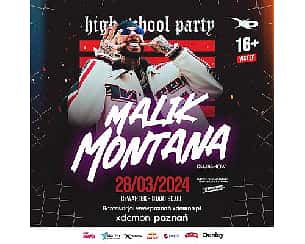 Bilety na koncert Special Guest: Malik Montana | HighSchoolParty w Poznaniu - 28-03-2024