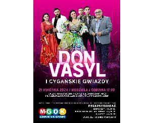 Bilety na koncert DON VASYL i cygańskie gwiazdy w Janowcu Wielkopolskim - 21-04-2024