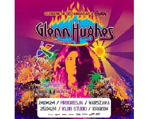 Bilety na koncert GLENN HUGHES w Warszawie - 24-04-2024