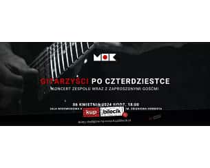 Bilety na koncert Gitarzyści Po Czterdziestce - Zespół GP40 w Pabianicach - 06-04-2024