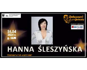Bilety na koncert Podwieczorek z Gwiazdą – Hanna Śleszyńska w Kielcach - 16-04-2024