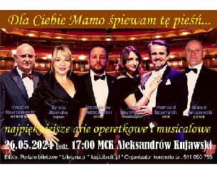 Bilety na koncert Dla Ciebie Mamo śpiewam tę pieśń... w Aleksandrowie Kujawskim - 26-05-2024