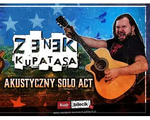 Bilety na koncert Zenek Kupatasa - Akustyczny Solo Act w Kielcach - 09-05-2024