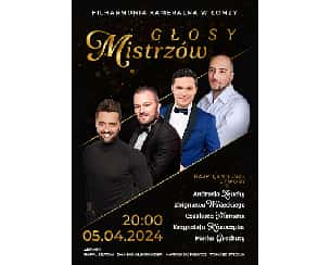 Bilety na koncert Głosy Mistrzów w Łomży - 05-04-2024