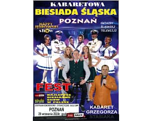 Bilety na koncert Śląska Kabaretowa Grupa Fest - Kabaretowa Biesiada Śląska - Dzień Kobiet w Poznaniu - 29-09-2024