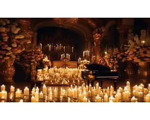 Koncert Muzyki Ludovico Einaudi i Yanna Tiersena przy świecach w Ogrodzie w Warszawie