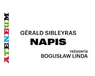 Bilety na spektakl Napis - Warszawa - 19-05-2024