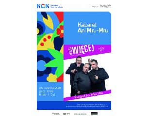 Bilety na kabaret Ani Mru-Mru w Kartuzach - 26-04-2024