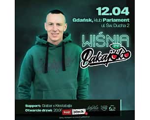 Bilety na koncert Wiśnia Bakajoko - Bakajoko w Gdańsku - 12-04-2024