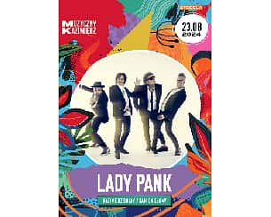 Bilety na koncert Muzyczny Kazimierz: LADY PANK w Kazimierzu Dolnym - 23-08-2024