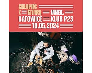 Bilety na koncert JANEK. - Chłopiec z Gitarą | Koncert Premierowy | Katowice - 10-05-2024