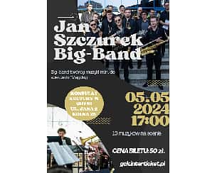 Bilety na koncert Jan Szczurek Big-Band w Gdyni - 05-05-2024