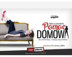 Bilety na spektakl Pomoc domowa - Teatr Bagatela - Jabłonka - 15-06-2024