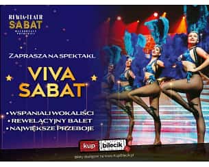 Bilety na spektakl Viva Sabat - Teatr Sabat - Warszawa - 19-07-2024