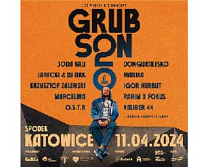 Bilety na koncert GRUBSON | KATOWICE - 11-04-2024