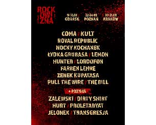 Bilety na KARNET: 22-24.08.2024 Rockowizna Festiwal Poznań