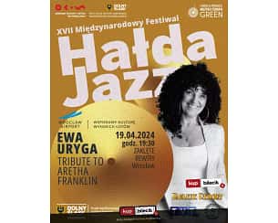 Bilety na XVII Międzynarodowy Festiwal Hałda Jazz - Tribute to Aretha Franklin - XVII Międzynarodowy Festiwal Hałda Jazz 2024