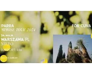 Bilety na koncert PARRA FOR CUVA w Warszawie - 24-05-2024