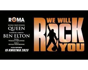 Bilety na spektakl We Will Rock You - Warszawa - 11-05-2024