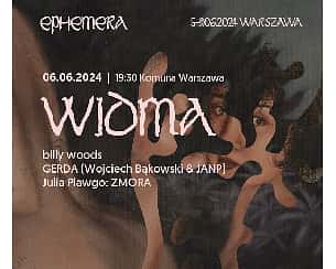 Bilety na koncert Ephemera 2024: WIDMA - billy woods / GERDA w Warszawie - 06-06-2024