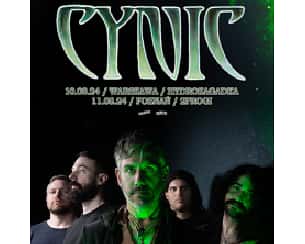 Bilety na koncert CYNIC w Poznaniu - 11-08-2024