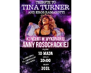 Bilety na koncert Tribute to Tina Turner and Eros Ramasotti w Wołominie - 10-05-2024